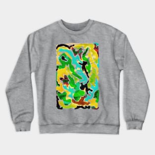 Camouflaged Crewneck Sweatshirt